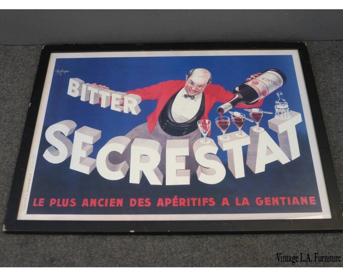 Bitter Secrestat by Roby 1935 Wall Mantle Picture Poster Print