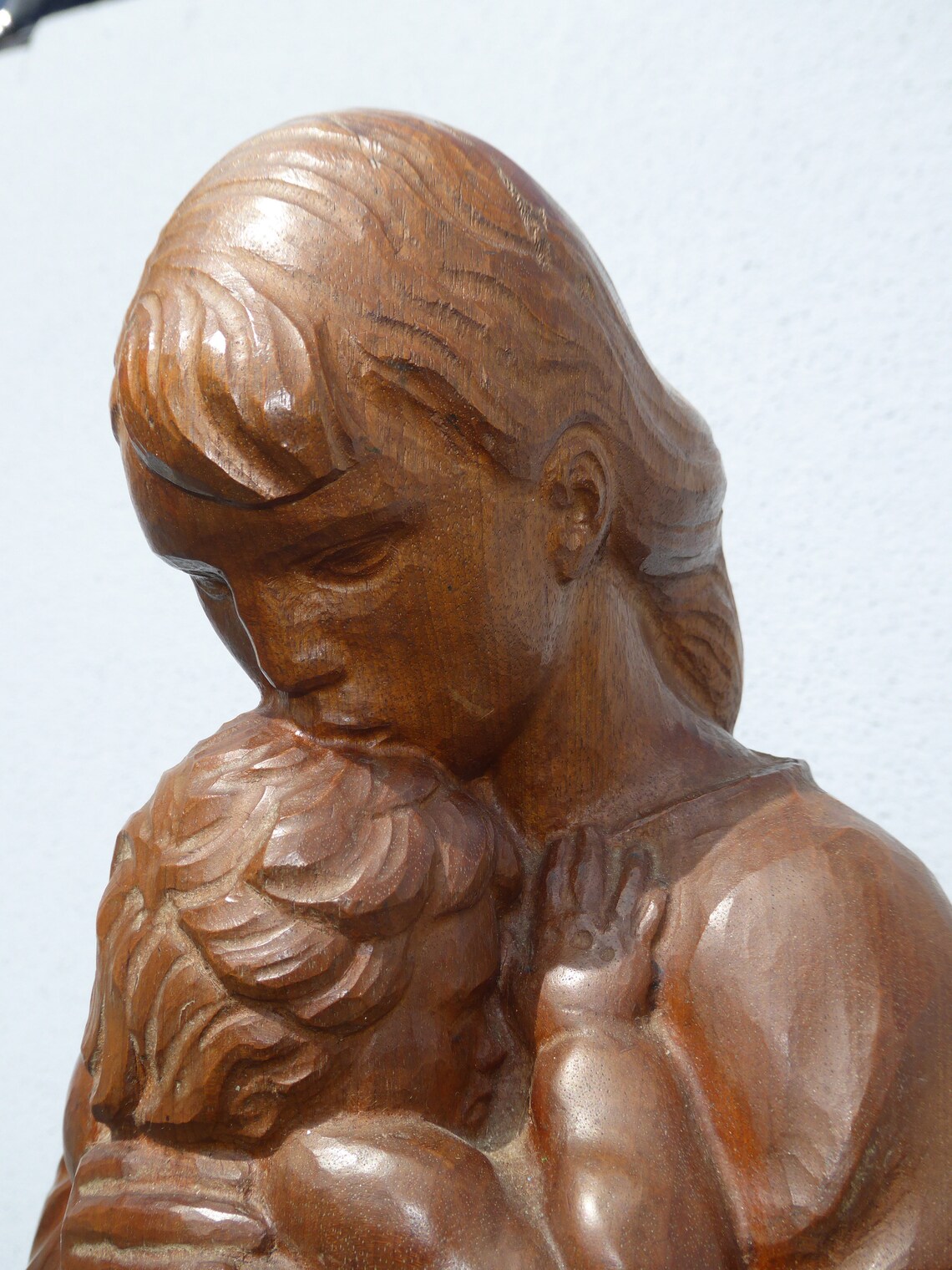 Vintage Swiss 29H Statue 'Le Maire Et Enfant' image 8