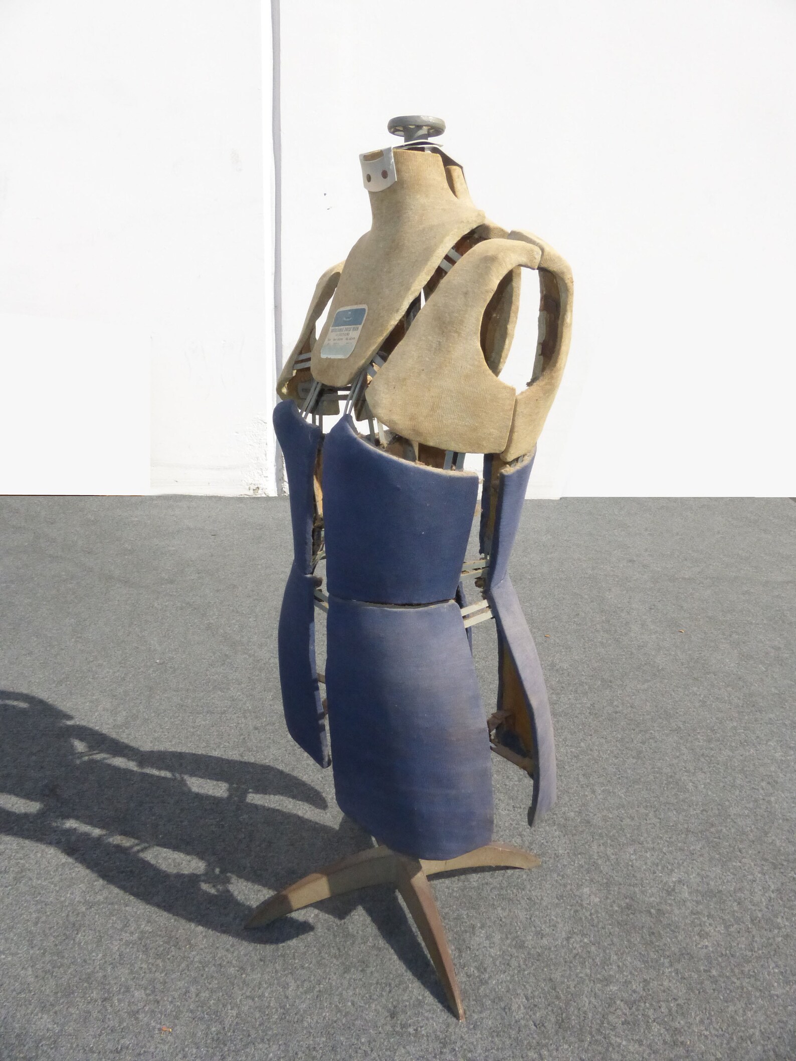 Rare Antique Vintage Mannequin Dress Form Adjustable 14 Sections by ...