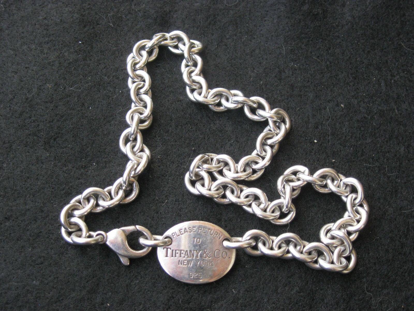 Sterling silver chain tiffany shop and co