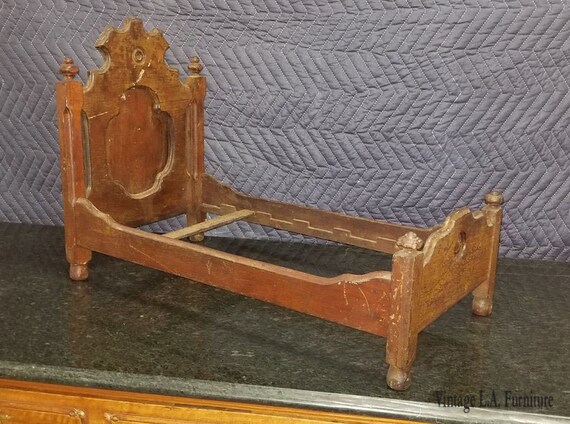 antique doll bed