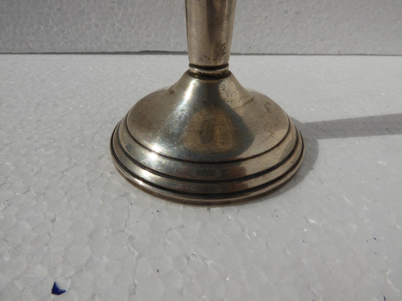 Antique Gruen Weighted Sterling Pedestal Silver Candy Dish image 8