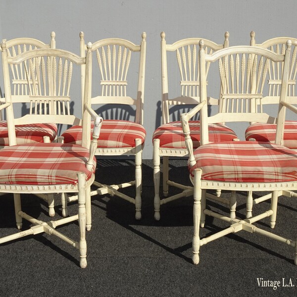 Plaid Dining Room Chairs Etsy