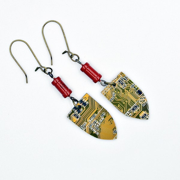 Cyberpunk earrings Unusual Valentine's Day gift for teen girl, sister, wife, girlfriend