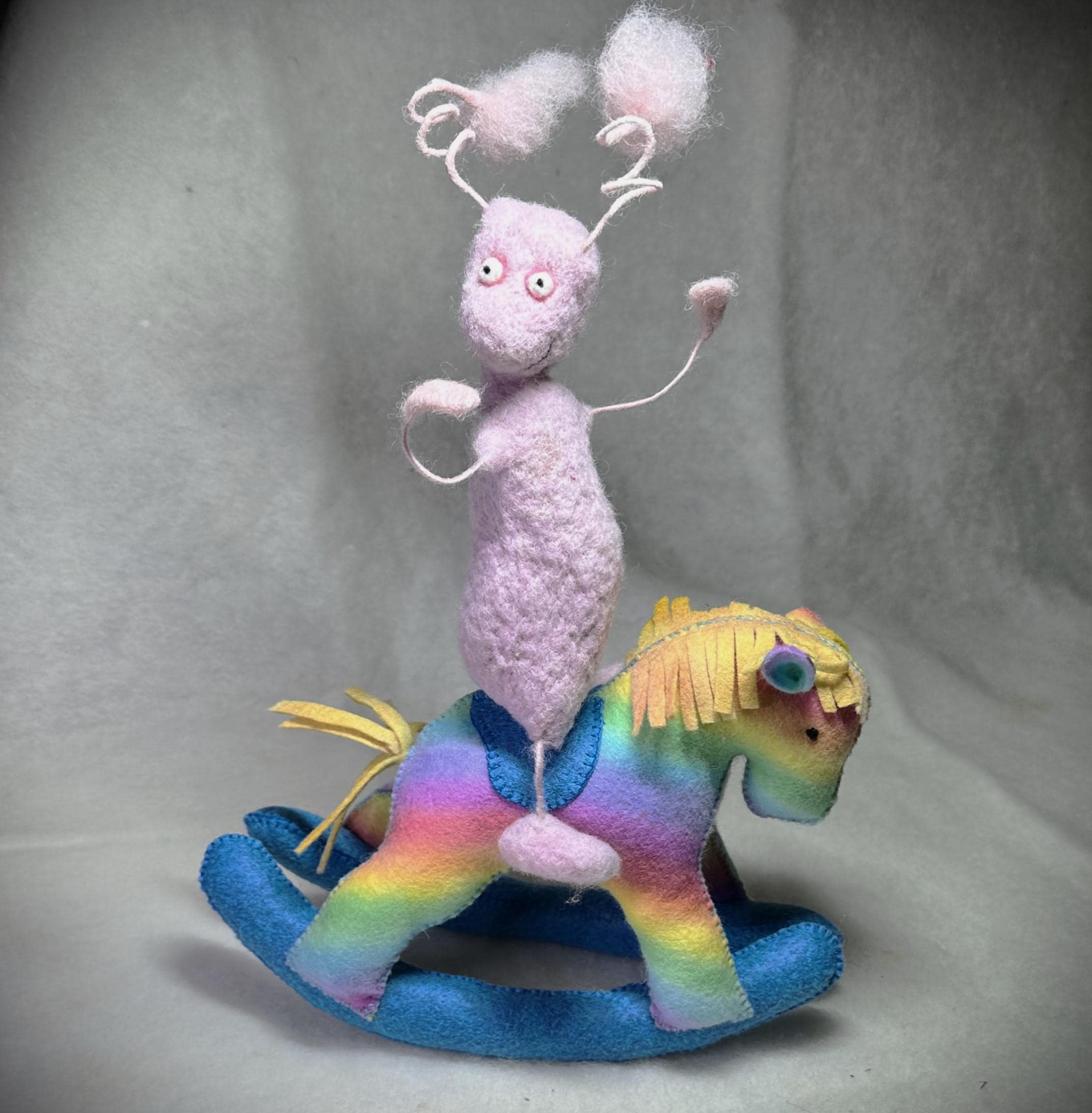 Felt Plush Rocking Horse PDF Pattern and Tutorial - Etsy