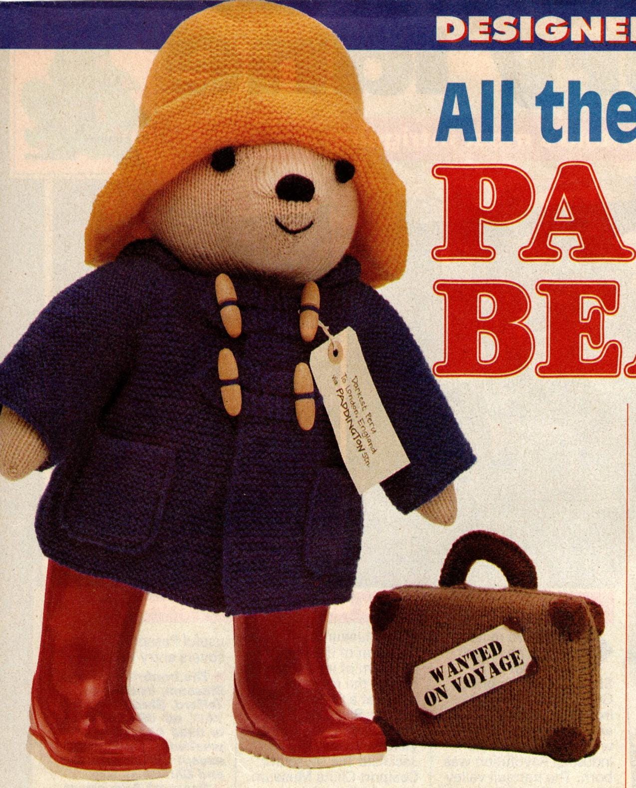 Paddington Bear パディントン ◆ 当時物　ビンテージ $_57.JPG?set_id=880000500F