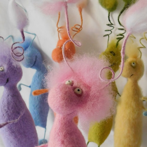 Needle Felted Bugz Needle Felting Tutorial PDF Needle Etsy