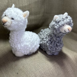 Needle felted Llama, Needle felting tutorial, PDF, Needle felting pattern, digital download