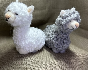 Needle felted Llama, Needle felting tutorial, PDF, Needle felting pattern, digital download