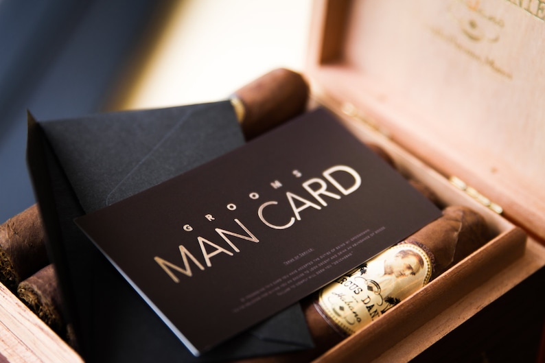 Will you be my Groomsman FUNNY Groomsman Proposal The MAN CARD image 3