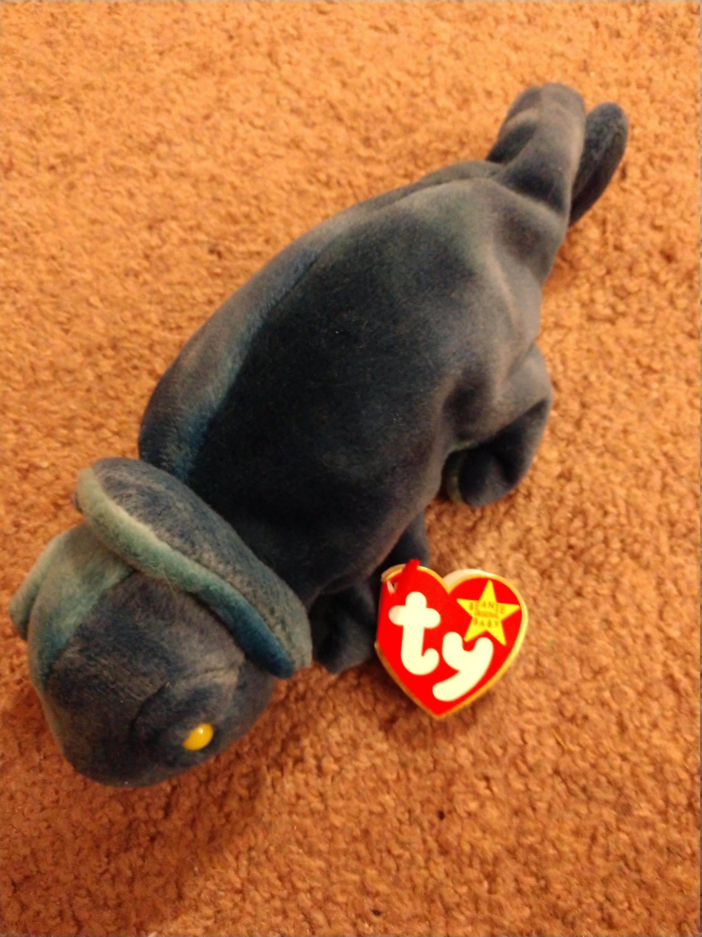 ty beanie baby rainbow chameleon 1997
