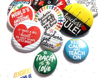 Teachers can do Virtually Anything Pin-Backed Button