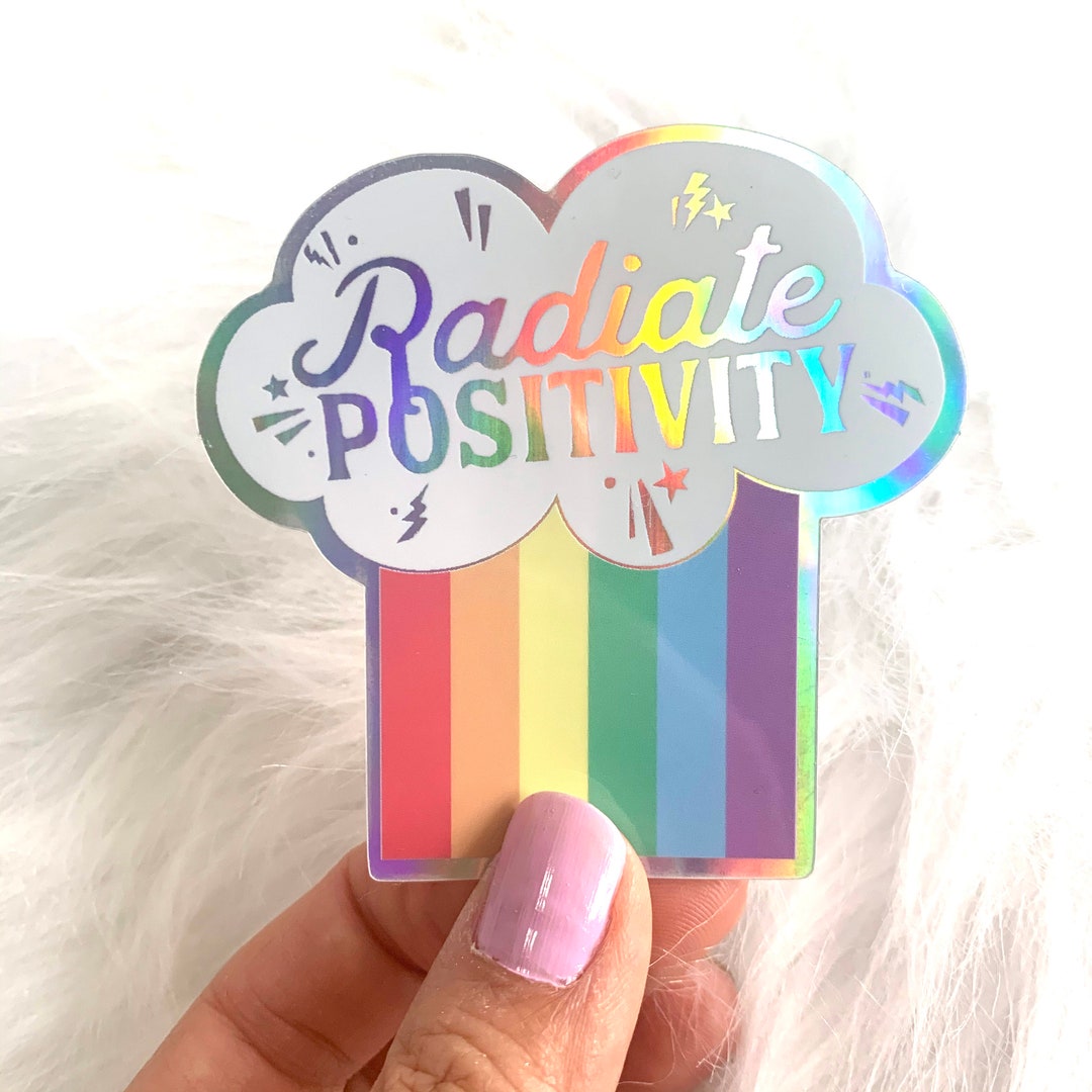 Rainbow Holographic Vinyl Sticker for Water Bottle 3
