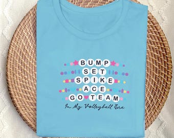 In My VolleyBall Era T Shirt VolleyBall Friendship Bracelet Tee Shirt Bump Set Spike Ace Go Team Shirt