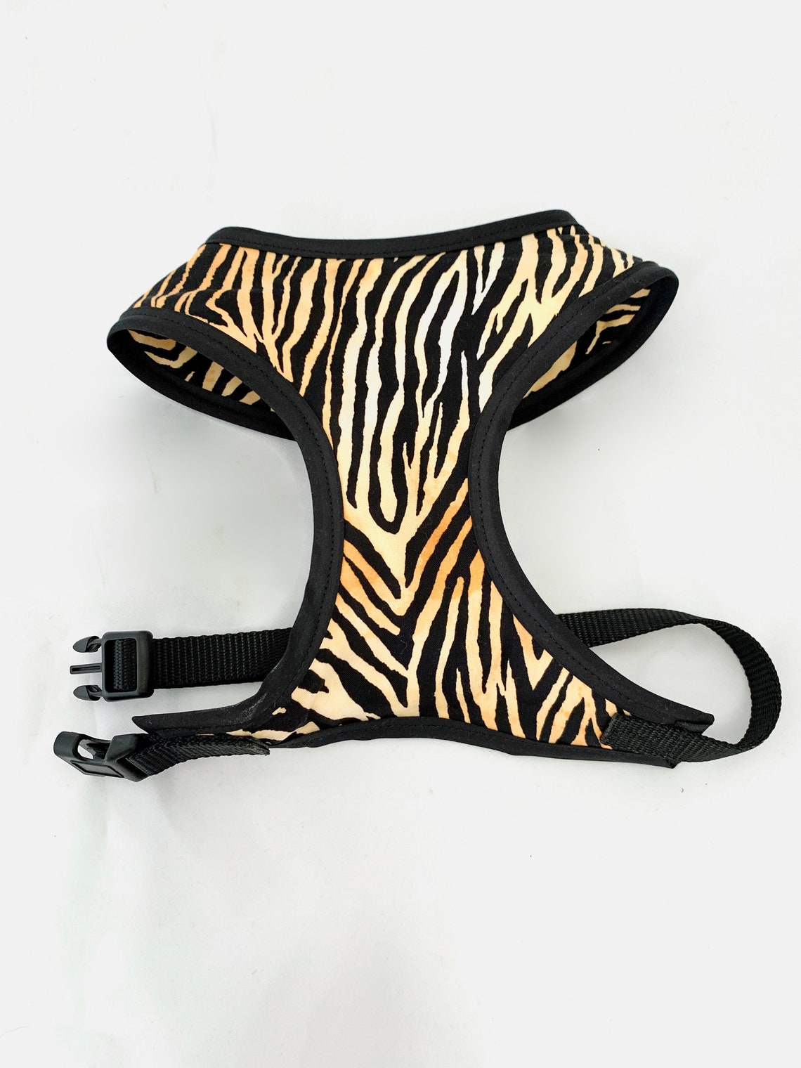 Tiger Print Dog Harness Animal Print Harness Soft Harness Etsy