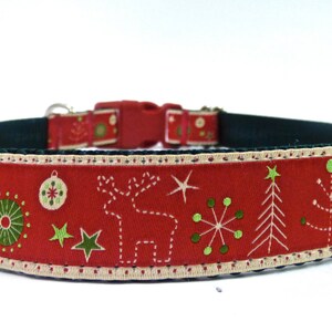 dog collar with christmas lights