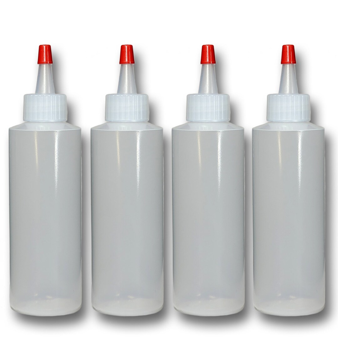 4 Pack 4 Oz Mini Squeeze Bottles Food Grade Translucent Etsy
