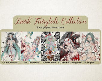 Dark Fairy tale Collection-- SALE Get all 5 with 20% OFF plus a free print,  no coupon needed.