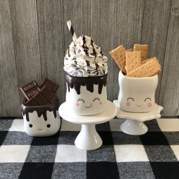 S’mores 180 • Marshmallow Mug Toppers