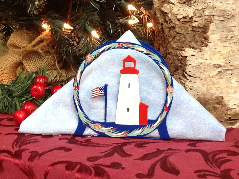 Lighthouse Letter-Napkin Holder