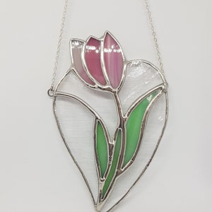Spring birthday gift Easter Gift Gift for Mother's Day flower suncatcher tulip suncatcher image 6