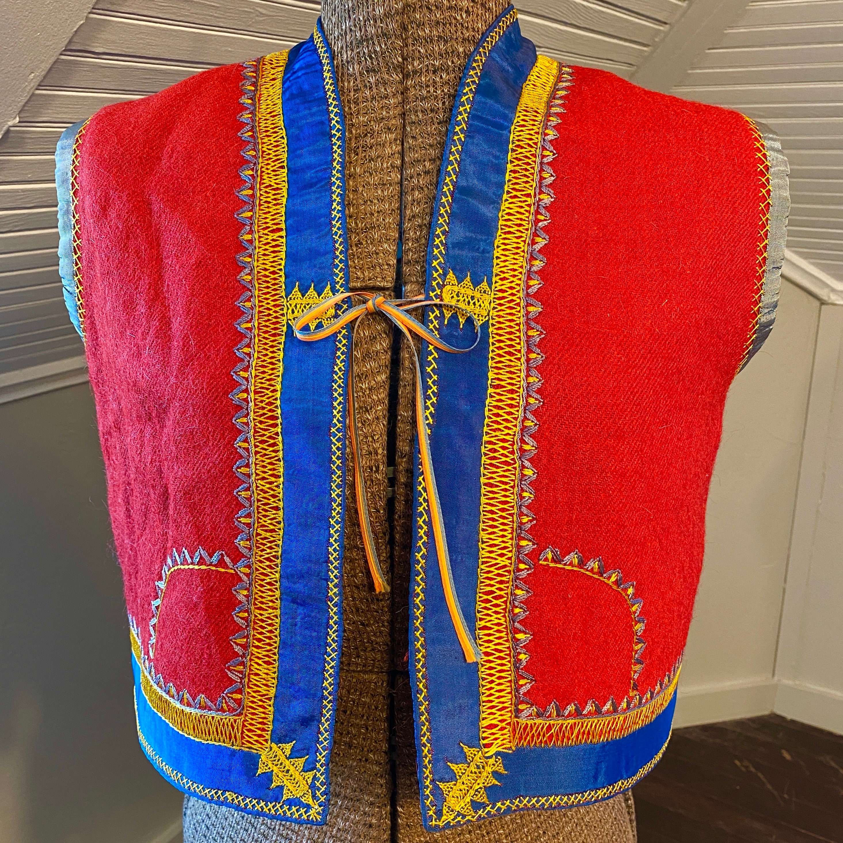 Vintage Ethnic Vest - Etsy Vintage Ethnic Vest - Etsy