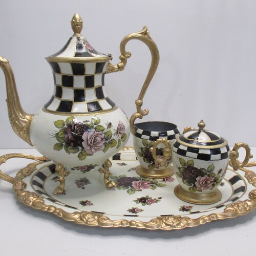 Spring Tea Set Etsy