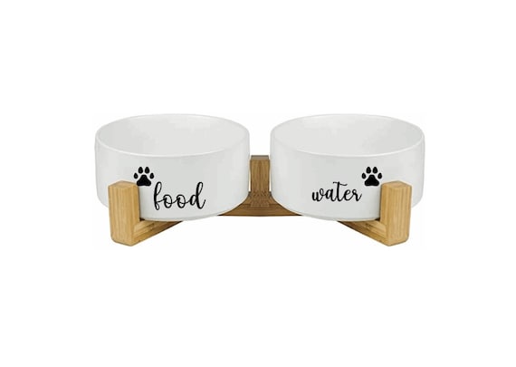 Personalized Pet Food and Water Bowl Label,Custom Decals, Name Decal, Labels ,Dog Bowl Sticker , Cat Bowl Sticker , Pet Name Permanent vinyl Il_570xn