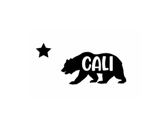 California Flag Decal ,Car decals, Windshield decals, Stars and Stripes ,Vinyl Sticker Decal , Car Window Decal ,Tumbler Decal ,Laptop Decal Il_570xn