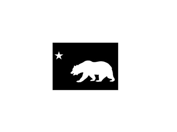 California Flag Decal ,Car decals, Windshield decals, Stars and Stripes ,Vinyl Sticker Decal , Car Window Decal ,Tumbler Decal ,Laptop Decal Il_570xn