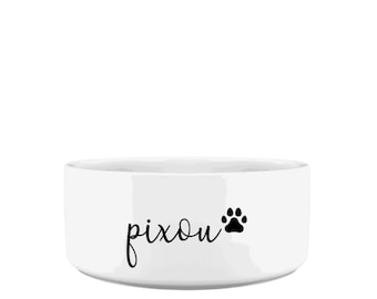 Personalized Pet Food and Water Bowl Label,Custom Decals, Name Decal, Labels ,Dog Bowl Sticker , Cat Bowl Sticker , Pet Name Decal  vinyl