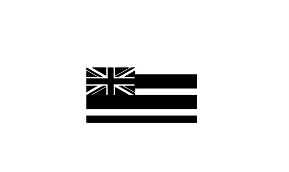 Hawaiian Flag Decal ,Car decals, Windshield decals, Stars and Stripes ,Vinyl Sticker Decal , Car Window Decal ,Tumbler Decal ,Laptop Decal Il_570xn
