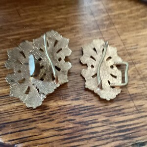 Antique two piece interlock belt buckle