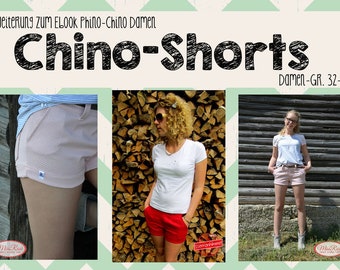 Extension "chino shorts" women