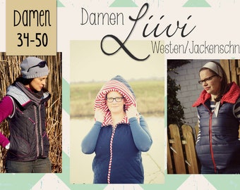 E-Book Steppweste/Jacke "Liivi"  Damen Gr. 34-50