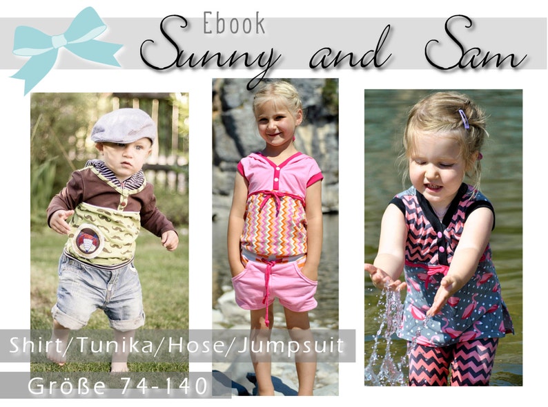 E-Book Shirt/Tunic/Pants/Jumpsuit Sunny and Sam image 1