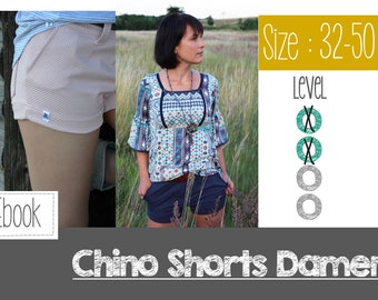 libro electrónico “Shorts chinos para mujer”