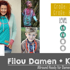 Kombi eBook Filou KidsDamen der Allround-Hoodie Bild 1