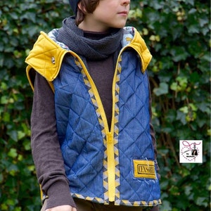 E-Book quilted vest/jacket Liivi combination kids & women image 7