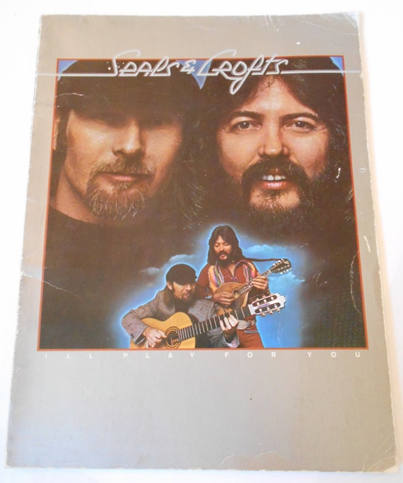 Vintage 1975 Seals Crofts I Ll Play For You Songbook Etsy Vintage 1975 Seals Crofts I Ll Play For You Songbook Etsy