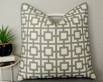 Pillow covers and inserts for your home Taupe and Yellow Dragon Pillow Waverly
