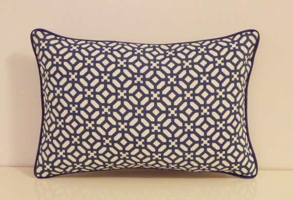 Blue Outdoor Pillow And White Cover White Outdoor Pillow Cover Blue
