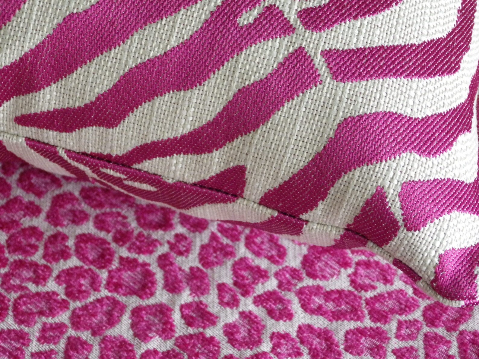 Hot Pink Cheetah Print Pillow CoverFuchsia Leopard Print Etsy