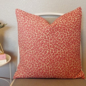 Golding Spots Rosa Pillow Cover--Hot Pink Cheetah Print