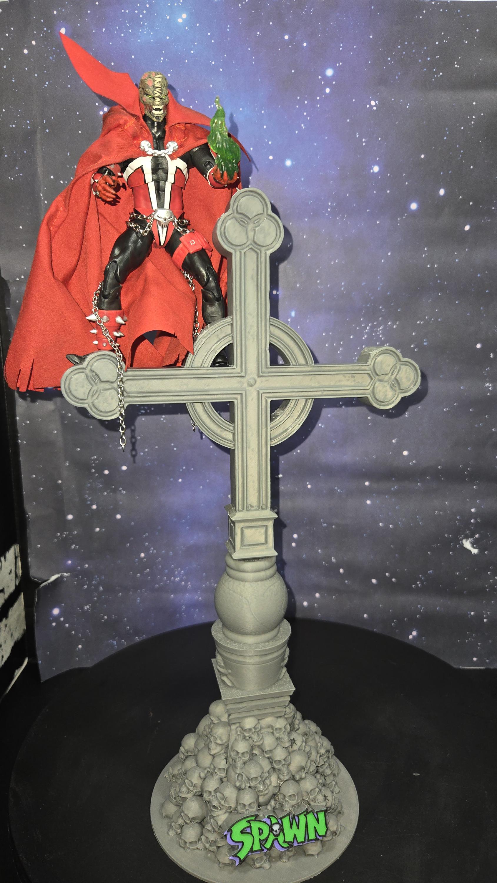 Spawn Base Diorama Cross - Etsy