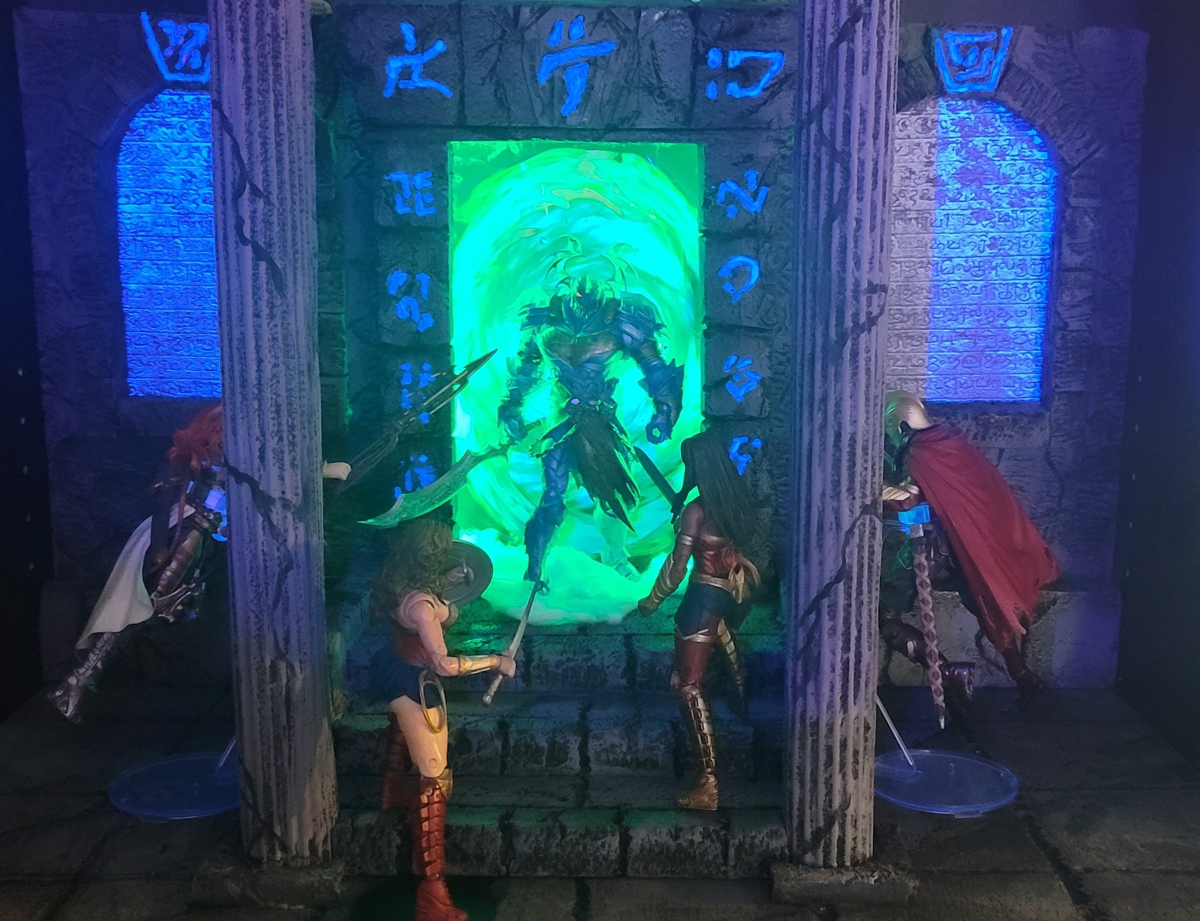 Action Figure Diorama for 6 to 10 Figures Etsy