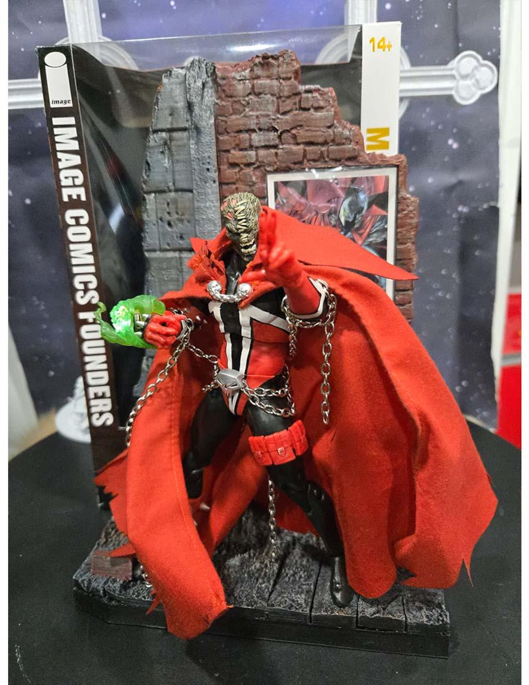 Toys ELITE EDITION Spawn Image Founders Series Box Insert Diorama