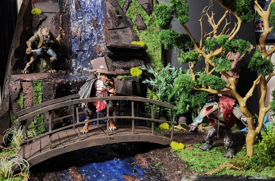 Big Action Figure Diorama for 6 Big Action Figure Diorama for 6