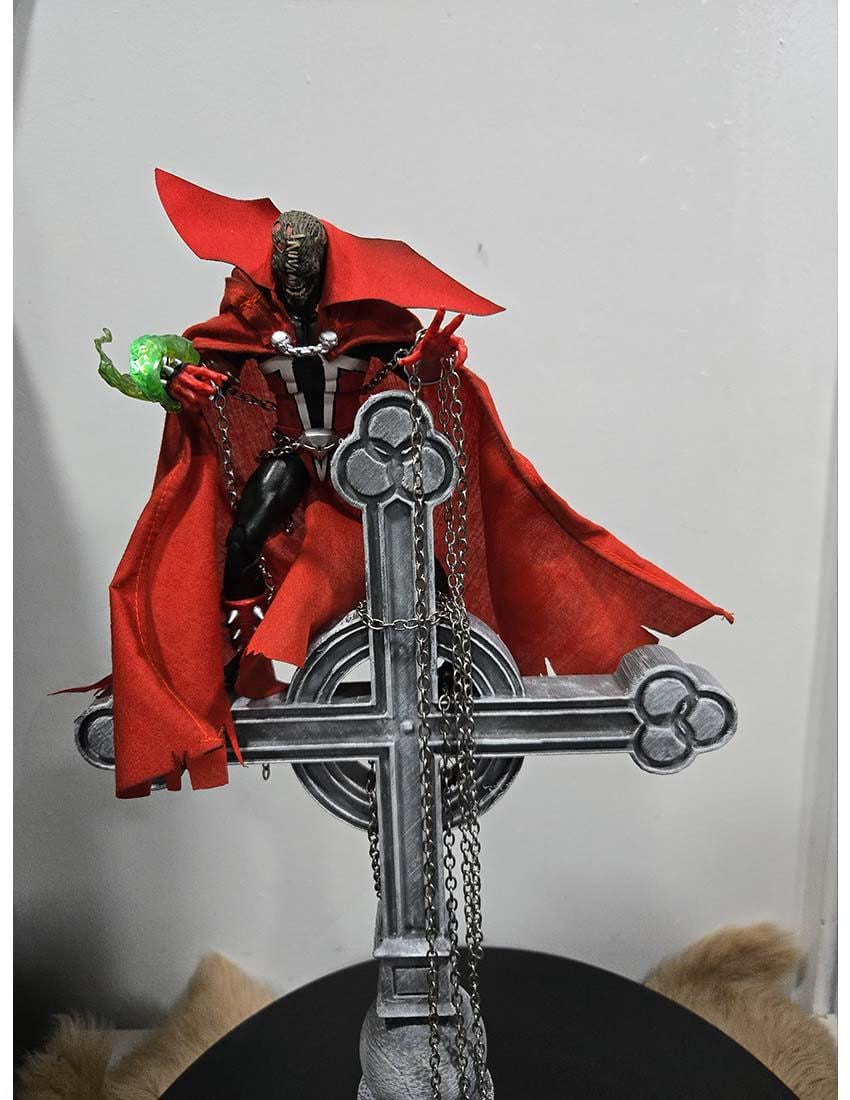 Spawn Base Diorama Cross - Etsy