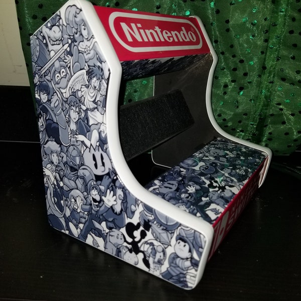 Single Joycon 1 Player Custom Arcade Cabinet dock stand for the Nintendo switch